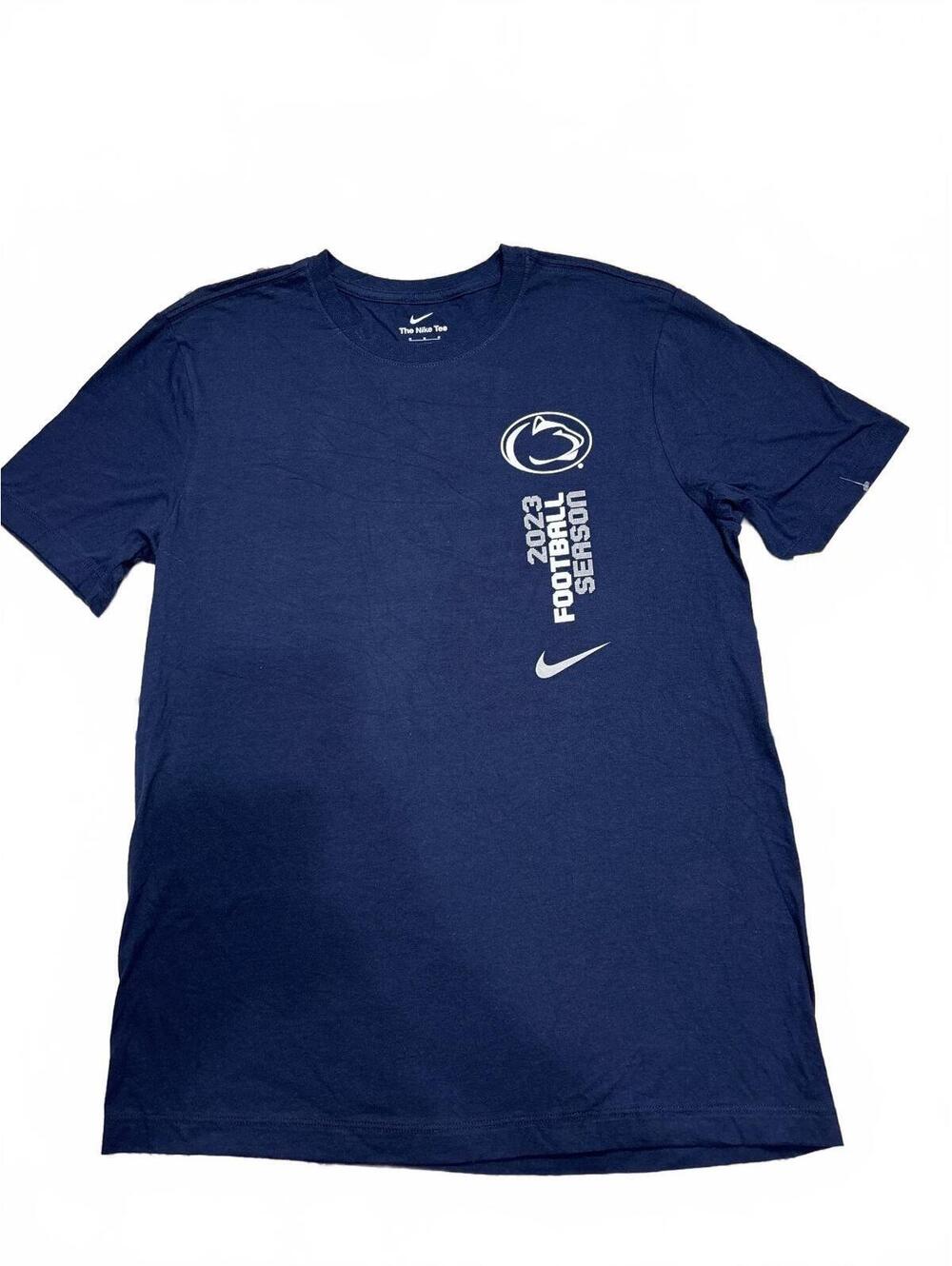 Nike Penn State 2023 Football Season Navy T-Shirt Medium